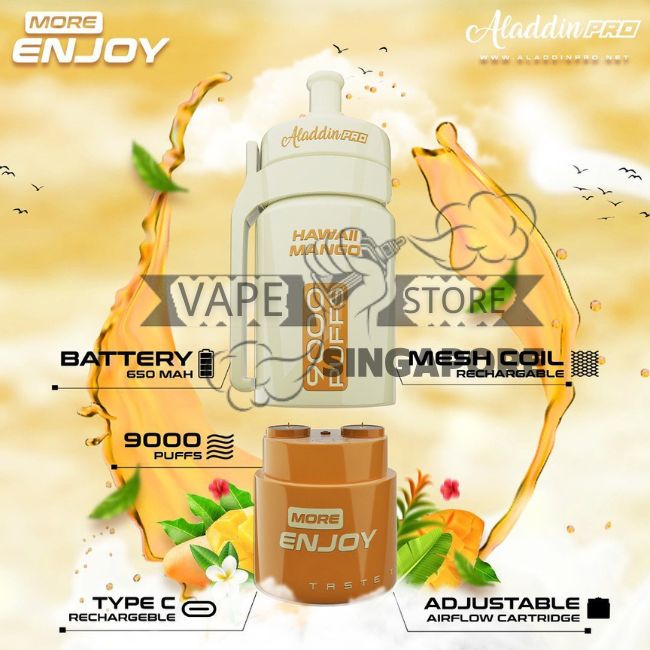 aladdin-9k-vape-hawaii-mango-singapore-vape-store