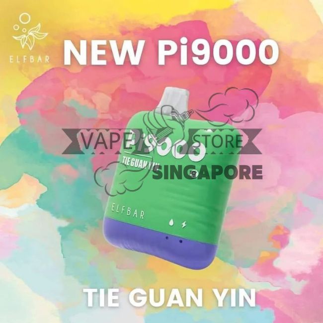 elfbar-pi-9000-puff-disposable-vape-tie-guan-yin-singapore-vape-store