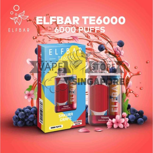 elfbar-te-6000-puff-disposable-vape-sakura-grape-singapore-vape-store