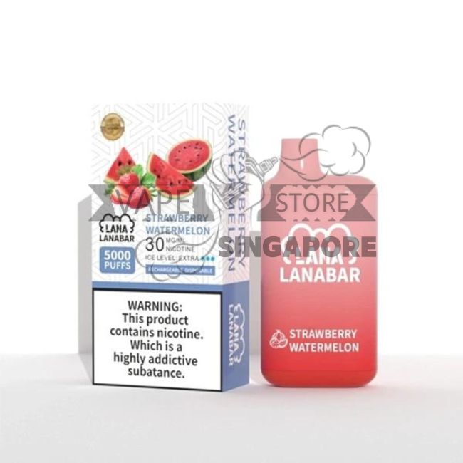 lanabar-5k-puff-disposable-strawberry-watermelon-singapore-vape-store