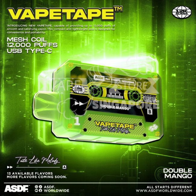 vapetape-12000-puff-double-mango-singapore-vape-store