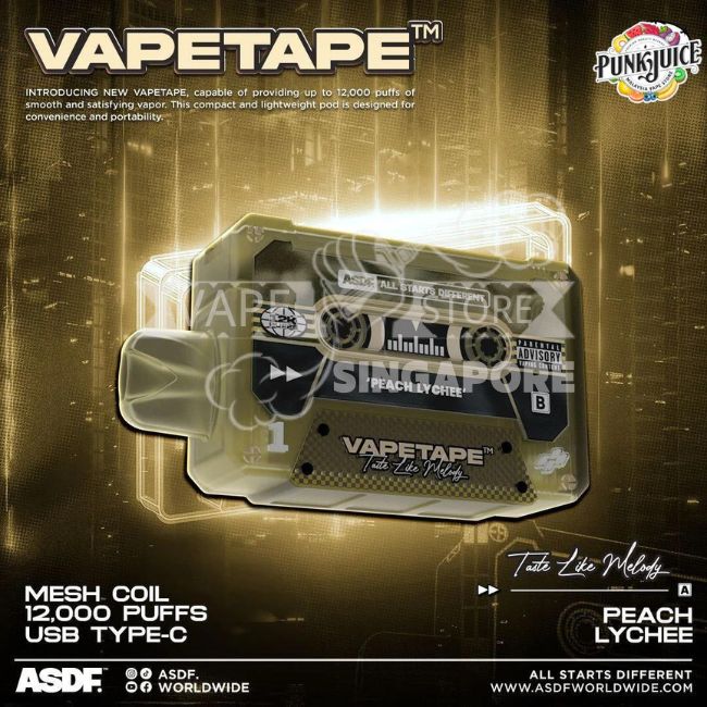 vapetape-12000-puff-peach-lychee-singapore-vape-store