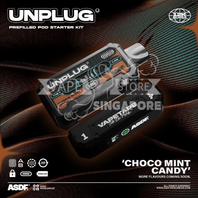 vapetape-unplug-12k-puff-choco-mint-candy-singapore-vape-store